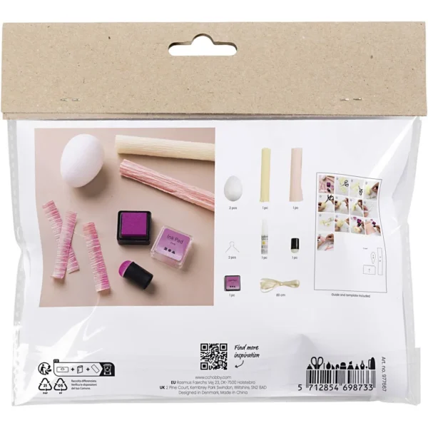 Mini DIY Kit Kräppapper - Produktbild - Bild 1