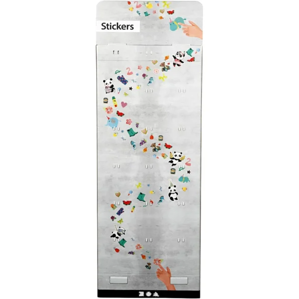 Golvdisplay med stickers - Produktbild - Bild 4