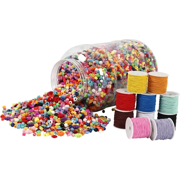 Pärlspann och Elastisk Tråd - Produktbild - Överblick