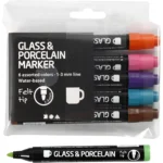 Tuschpennor för Glas och Porslin