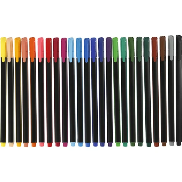 Colortime Fineliner-tuschpennor - Produktbild - Bild 1