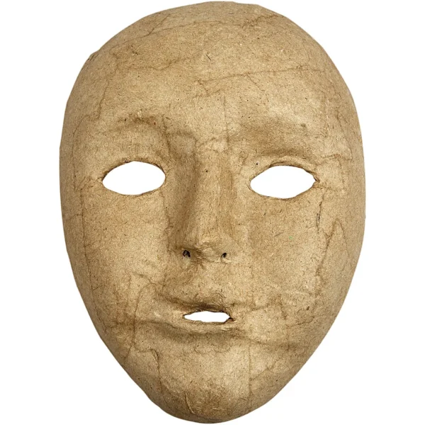 Helmasker av papier-maché - Produktbild - Överblick