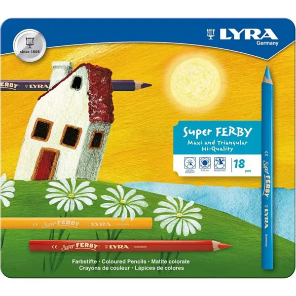 Lyra Super Ferby 1 färgpennor - Produktbild - Bild 2