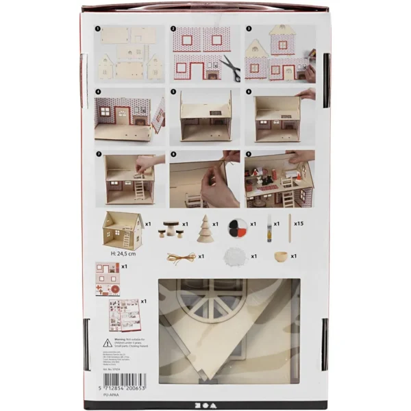 Materialset till nissens dörr - Produktbild - Bild 1