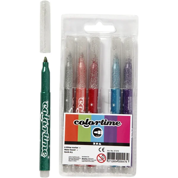 Colortime Glittertusch - Produktbild - Överblick