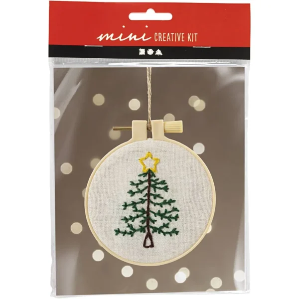Mini DIY Kit Broderi - Produktbild - Överblick