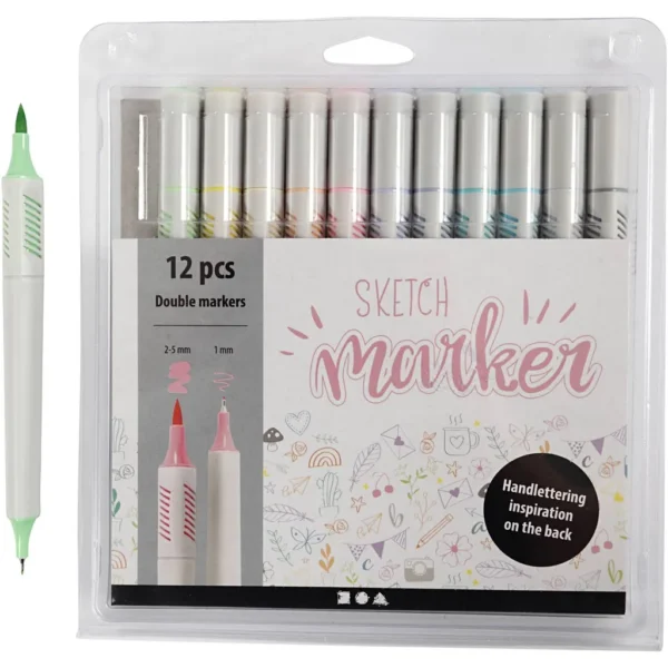 Sketch markers - Produktbild - Överblick