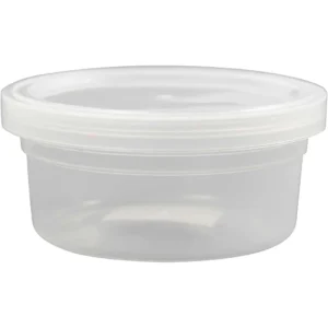 Plastburk med lock - Produktbild - Överblick