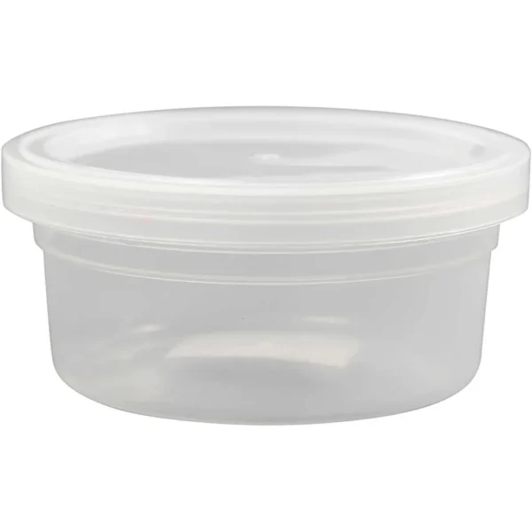 Plastburk med lock - Produktbild - Överblick