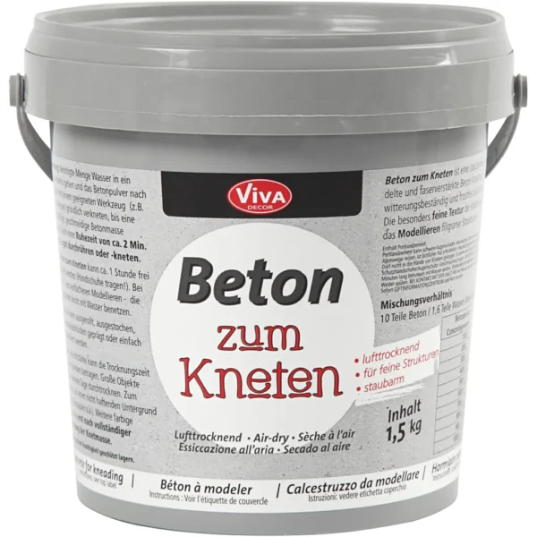 Betong till modellering/Knådbetong - Produktbild - Överblick