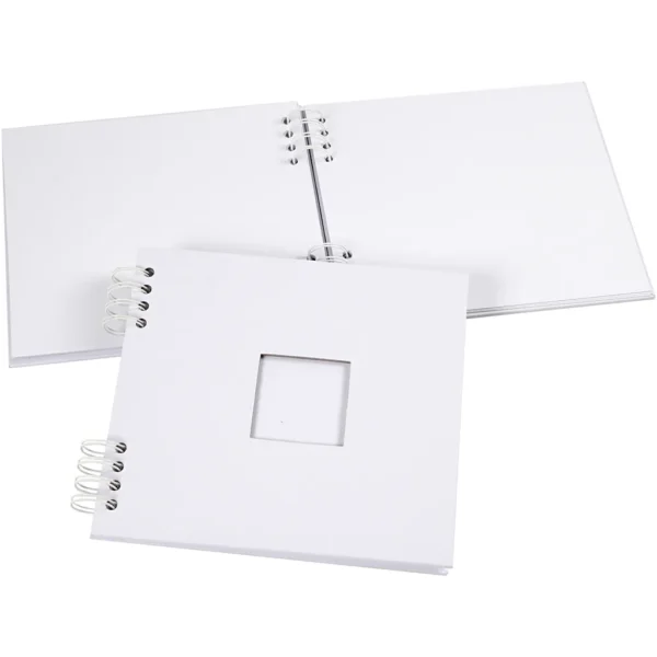 Scrapbok med spiral - Produktbild - Överblick