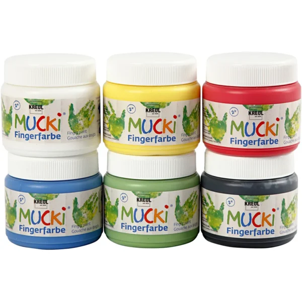 Mucki Fingerfärg - Produktbild - Överblick