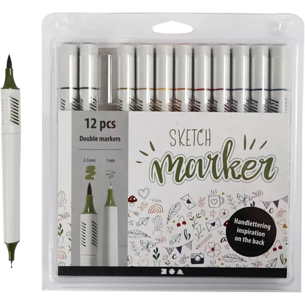 Sketch markers - Produktbild - Överblick