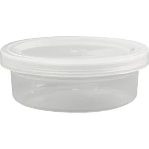 Plastburk med lock - Produktbild - Överblick