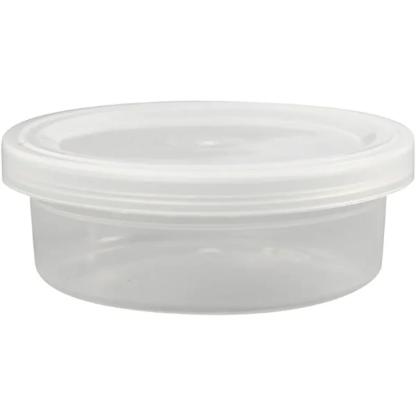 Plastburk med lock - Produktbild - Överblick