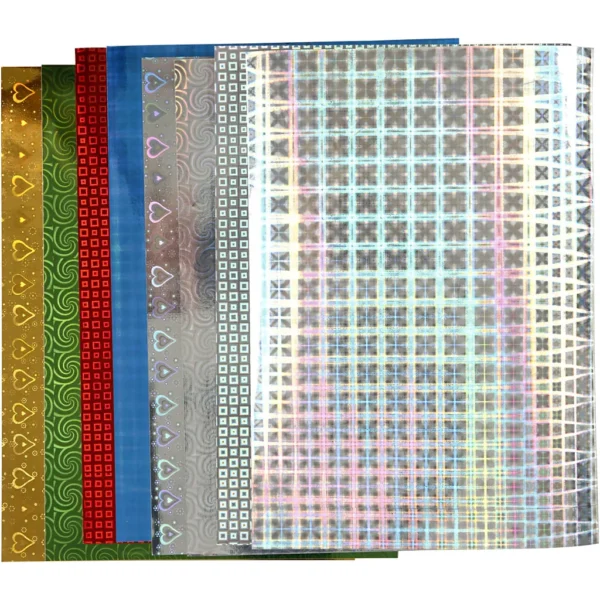 Holografipapper - Produktbild - Överblick