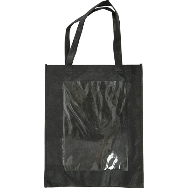 Väska med plastfront - Produktbild - Överblick