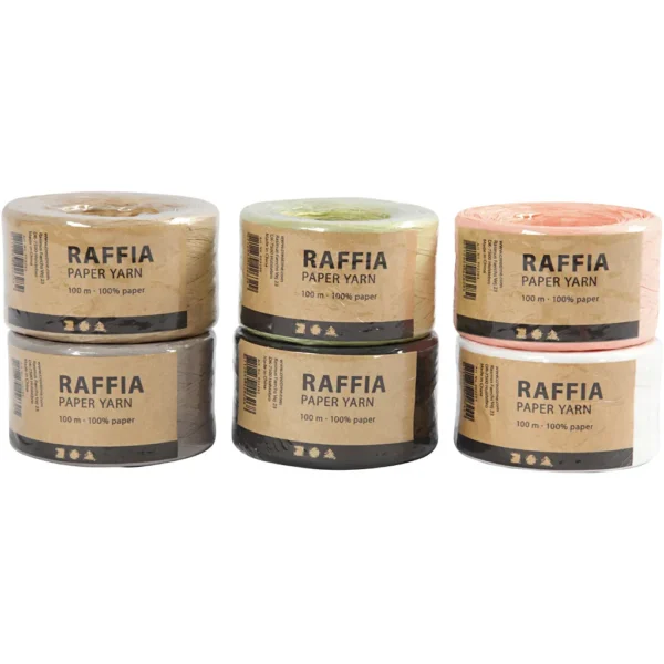 Raffia Pappersgarn - Produktbild - Bild 3