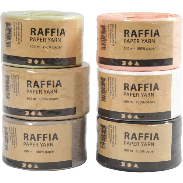 Raffia Pappersgarn - Produktbild - Bild 4