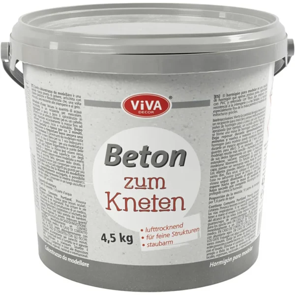 Betong till modellering/Knådbetong - Produktbild - Överblick