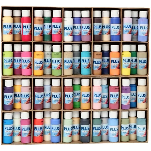 Plus Color Hobbyfärg - Produktbild - Överblick