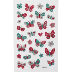 Glitterstickers - Produktbild - Överblick