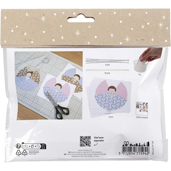 Mini DIY Kit Pappersdekoration - Produktbild - Bild 1