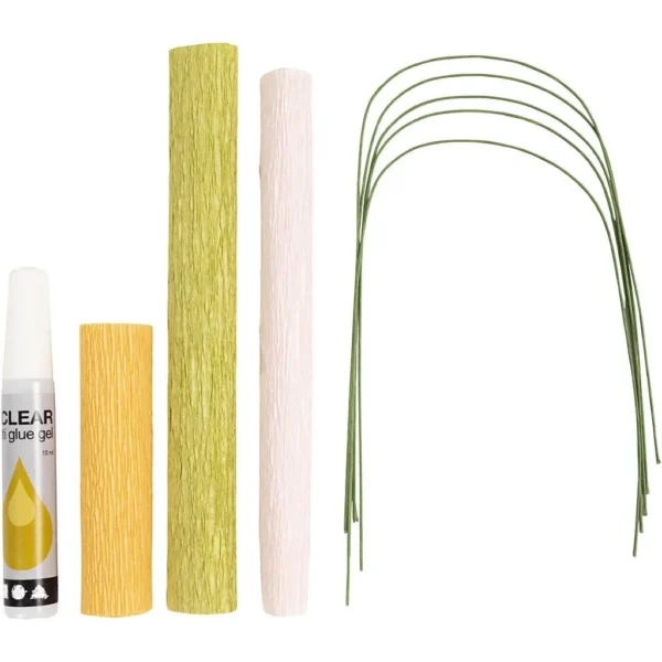 Mini DIY Kit Kräppapper - Produktbild - Bild 1