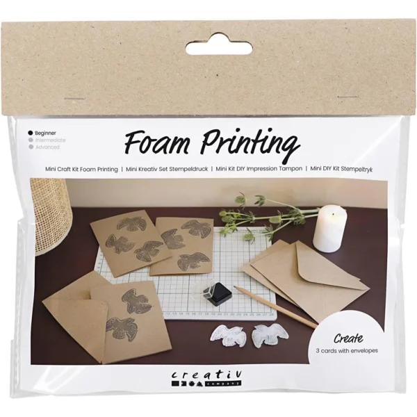 Mini DIY Kit Stämpeltryck - Produktbild - Överblick